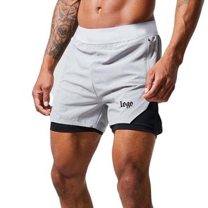 <b>Men's</b> Sports Gym <b>Shorts</b> <b>Lightweight</b> 2-in-1 Compression Athletic Mesh <b>Shorts</b> Knee-Length for Running Fitness - Product Image 5