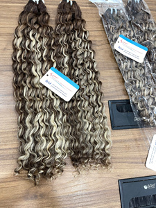 Paquetes de cabello Remy virgen directo de fábrica vietnamita Cabello de onda profunda de vapor Doble dibujado disponible Listo para enviar - Product Image 6