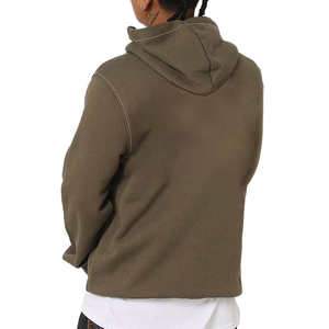 Sweat à capuche brodé d'automne imprimé sur mesure pour la promotion en molleton de coton avec fourniture de services OEM - Product Image 3