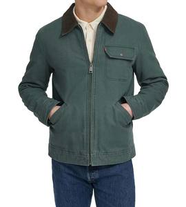 Professional Factory Hot Sale <b>Heavy</b> <b>Duty</b> Insulated Canvas Winter Workwear Worker Men Canvas Work Jacket - Product Image 2