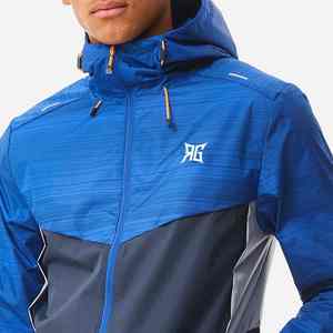 Ensemble survêtement unisexe deux pièces personnalisé OEM 2024, coupe-vent, 100 % coton, fermeture éclair, imprimé uni, polaire écologique, hiver - Product Image 2