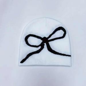 Nouveautés 2025 – Bonnets d'hiver de créateur pour adultes en acrylique tricoté jacquard – Bonnets tricotés chauds de haute qualité - Product Image 2