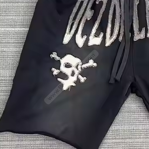 Custom Cotton <b>Shorts</b> Screen Printing New Arrived Distressed Men Sweat <b>Shorts</b> <b>Quick</b> <b>Dry</b> Distressed Men Sweat <b>Shorts</b> - Product Image 6