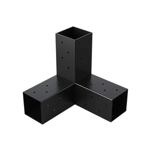 Support en bois surélevé Support pour pergola à angle droit à 3 voies - Product Image 5