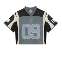 Maillot de football personnalisé en mesh - Unisexe, 100% polyester, séchage rapide et extensible, couleurs et tailles personnalisables