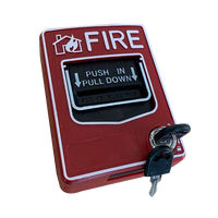Point d'appel manuel adressable sans fil accessoire de système d'alarme incendie station de traction sans fil de bonne qualité