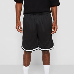 Logo personnalisé Mesh Draw String Sublimation Footy Shorts avec poches à fermeture éclair en couleur glissée - Product Image 2