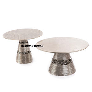 Tazón de Chocolate de Metal Plateado, Forma Redonda, Tazón Decorativo para Dulces, Tazón de Chocolate Nuevo Decorativo de Alta Calidad - Product Image 1