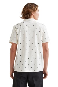 ODM/OEM Golf demi-manches pour hommes pour T-shirts polo qualité supérieure 100% coton respirant marque personnalisée disponible à la vente imprimé - Product Image 4