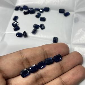 Natural <b>Blue</b> <b>Sapphire</b> Octagon Radiant shape Faceted Emerald Cut Loose Gemstone For Jewelry Precious Certified 2x4mm to 8x10mm - Product Image 5