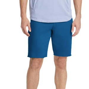 Shorts Bermuda unisexes décontractés d'été respirants à taille haute avec poches, en coton/polyester uni, séchage rapide, cordon de serrage personnalisé pour homme - Product Image 3