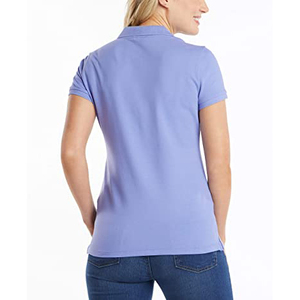 Precio asequible, camiseta Polo para mujer, ropa informal de alta calidad, camiseta Polo de media manga para mujer con el último diseño - Product Image 3
