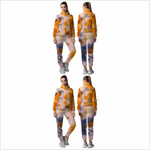 Chándales Deportivos para Mujer con Logotipo Personalizado, Ropa Deportiva de Algodón con Cremallera, en Existencia - Product Image 6