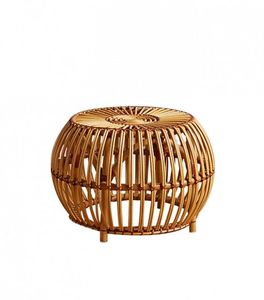 Meubles en rotin antique Table basse en osier pour salon décoration de la maison meubles tissés à la main élégant Design moderne Vietnam - Product Image 1