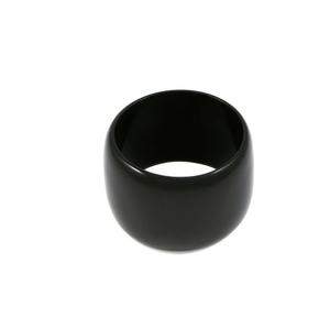 Pulsera de resina hecha a mano para mujer, brazalete de resina negro y negro, diseño de resina, pieza a bajo precio - Product Image 2