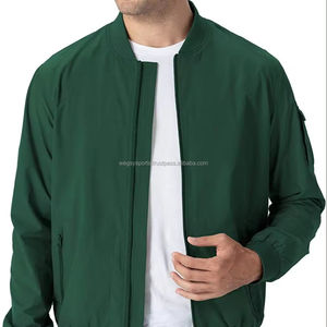 Blouson Bomber Polaire Homme Hiver Manches Longues XL 100% Coton 300g Personnalisé en Gros avec Service OEM Dernier Cri en Promotion - Product Image 1