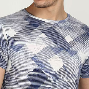 Camiseta Sublimada con Estampado Completo para Hombre, Tela de Poliéster Ligera, Manga Corta, Estilo Moderno, Ropa Urbana - Product Image 5