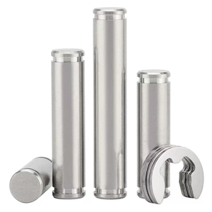 Axe rainuré cylindrique à double tête en acier inoxydable 304, sur mesure M10-M20 - Product Image 1