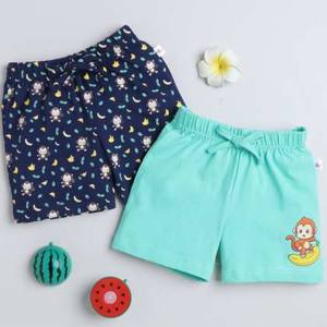 Shorts pour garçons en toile décontractée personnalisée de haute qualité en coton doux à séchage rapide et régulation de la température avec fermeture à cordon - Product Image 5