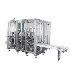 Sıvılar için 500ml glikoz İntravenöz terapi IV İnfüzyon tesisi üretim hattı IV sıvıları/IV İnfüzyon formu dolum ve kapatma makinesi