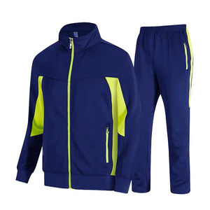2025 vente en gros hommes Gym Fitness porter 2 pièces pantalon Jogging survêtement survêtements hommes Sport respirant mode survêtement pour homme - Product Image 2