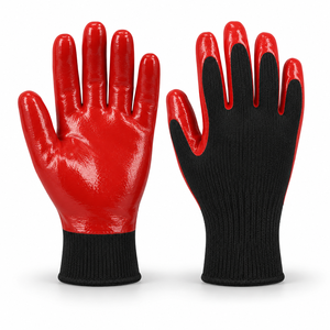 Premium <b>PVC</b> Dip <b>Gloves</b> Provide Strong Grip Flexible Movement And Comfortable Wear For Material Handling And Industrial Tasks - Product Image 1