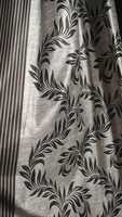 Tissu de rideau transparent Jacquard floral de luxe 100 pour cent Polyester rideaux occultants pour décor de salon