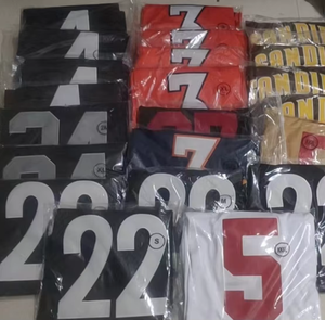 เสื้อบาสเก็ตบอลชายแบบกำหนดเอง พิมพ์ลายด้วยความร้อน ระบายอากาศได้ดี แขนสั้น พร้อมหมายเลขทีม - Product Image 3