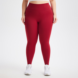 <span class=keywords><strong>Pantaloni</strong></span> da Yoga da corsa <span class=keywords><strong>attillati</strong></span> a vita alta <span class=keywords><strong>pantaloni</strong></span> da ginnastica invisibili da taschino Fitness da palestra 3XL 4XL 5XL Plus Size Leggings da donna - Product Image 5