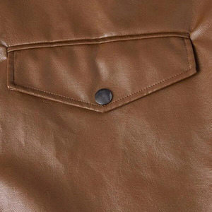 Chaquetas de Hombre de Corte Entallado, Logotipo Personalizado, Fabricación en Fábrica, Chaqueta de Cuero Totalmente Personalizada, la Mejor Fabricación de Chaquetas para Hombre - Product Image 6