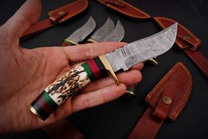 Cuchillo de Caza ZR Personalizado OEM, Cuchillo de Supervivencia SK6 con Mango de Madera, Hoja Fija, Cuchillo Desollador - Product Image 5