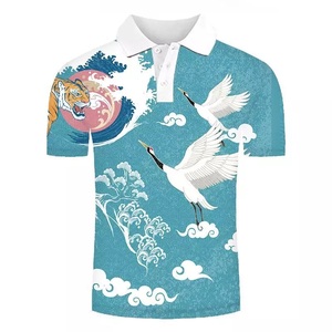 Polo de hombre al por mayor, Polo personalizado de alta calidad, Polo de hombre Impresión digital 3D, Polo de hombre - Product Image 1