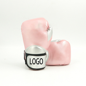 ถุงมือชกมวยทำจากวัสดุ PU + ฟองน้ำสำหรับฝึกชกมวยใช้ปิดโลโก้ได้ตามต้องการ - Product Image 4