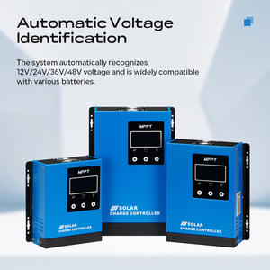 Contrôleur de charge solaire intelligent MPPT Solardance MPK6048 50A/60A 12V/24V/48V, précision de 99%, communication RS485/RJ45, puissance PV maximale - Product Image 3