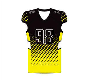 Maillot de football américain maillot de rugby en gros unisexe chemises imprimées par sublimation quantité originales personnaliser OEM - Product Image 5
