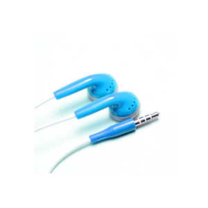 Écouteurs filaires intra-auriculaires Netzy Zore KWY 102 bleus avec interface Type-C et 3,5 mm, audio haute qualité, micro inclus - Product Image 1