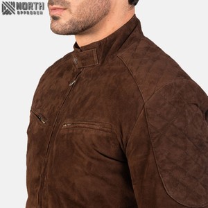 Chaqueta de piel de oveja auténtica Unisex para invierno, camuflaje para motocicleta, impermeable, a prueba de viento, transpirable, forro de fibra de bambú - Product Image 3