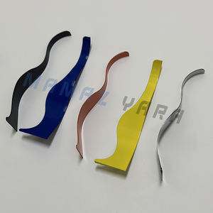 Navaja de Afeitar de Grado Industrial con Hojas Onduladas, Puntas Afiladas, Estilo Dominicano Personalizado OEM, Hoja Curva Reemplazable, Navaja para Estilizar la Barba - Product Image 5