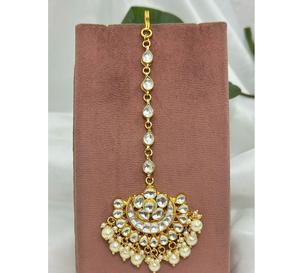 ต่างหูระย้าทองเหลืองชุบทองคุณภาพพรีเมียม ดีไซน์สวยงาม สำหรับผู้หญิง สาวๆ และงานแต่งงาน - Product Image 1