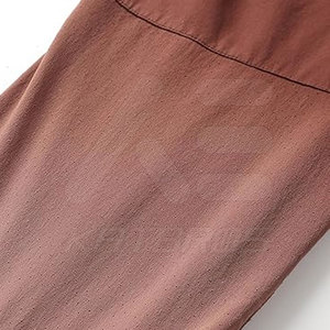 KATBROS INDUSTRY <b>Men</b> Fitted Regular Fit Breathable Quick Dry Cycling Pants Long Length 100% Cotton <b>Red</b> Logo at Waist - Product Image 5