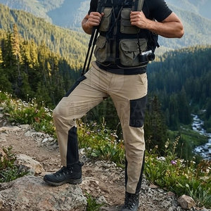 Premium <b>Men</b> Winter <b>MTB</b> Cargo Pants Outdoor Cycling Mountain Bike Riding <b>Trousers</b> Custom Sportswear Multi Pocket Utility Design - Product Image 5