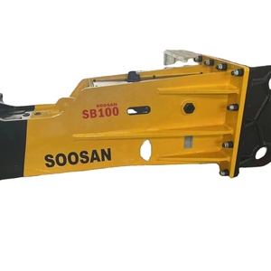 SOOSAN เบรกเกอร์ไฮดรอลิก SB100 ชนิดกล่อง เหมาะสําหรับรถขุดขนาด 25-30 ตัน คุณภาพระดับพรีเมียมสําหรับกิจกรรมรื้อถอนทั้งหมด - Product Image 1