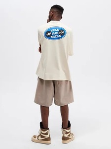 Camiseta de Algodón Casual de Primera Calidad 100% para Hombre, Camiseta Holgada de Estilo Urbano, Impresión de Logotipo Personalizado, Camiseta de Alta Demanda para Hombre - Product Image 4