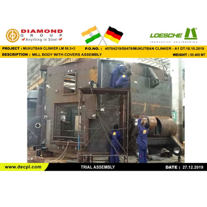 Turnkey Heavy Fabrication <b>Services</b> For Mill Body Assembly Including Cover Placement And Structural <b>Testing</b> - Product Image 2