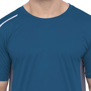 T-shirt manches courtes col rond pour homme, 100% Polyester, haute qualité, coupe Slim, entièrement personnalisable, bas prix du Bangladesh - Product Image 6