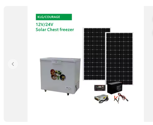 Réfrigérateur-congélateur mobile électrique haute performance 149L en acier inoxydable à dégivrage manuel, classe 1, à faible consommation d'énergie - Product Image 1