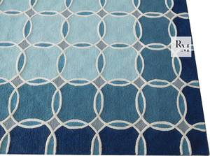 Alfombra de lana de diseño moderno hecha a mano para el hogar, dormitorio, sala de estar o salón, alfombras y juegos de área de tamaño personalizado - Product Image 5