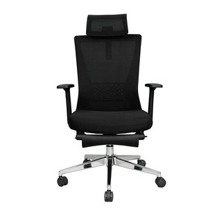 GAK-JO813 Ergonomic Office Chair <b>Adjustable</b> Height <b>Footrest</b> Mesh Back PU Foam Material Contemporary for Home Workshop Bedroom - Product Image 3
