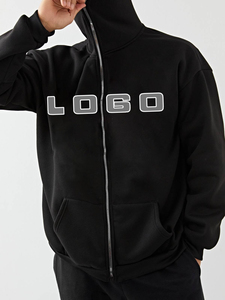 เสื้อสเวตเตอร์มีฮู้ดสำหรับผู้ชายเสื้อสเวตเตอร์มีซิปไซส์ XL ปรับแต่งได้ชุดสเวตเตอร์พิมพ์ลายคุณภาพสูงแบบระเหิดสำหรับฤดูหนาว - Product Image 5