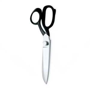 Ciseaux de tailleur personnalisés poignée de couleur noire brillante ciseaux pour droitier avec vis de réglage ciseaux de confection - Product Image 5